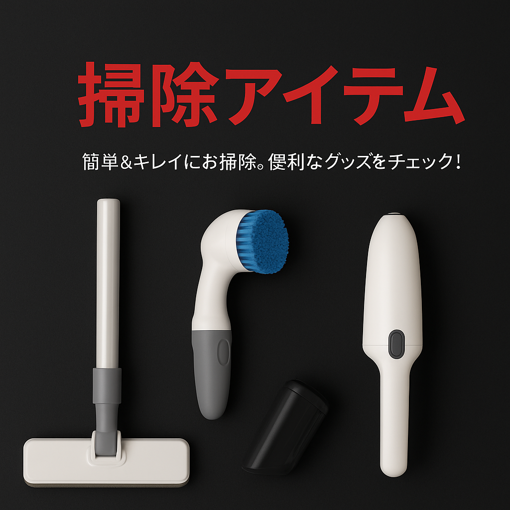 最強の掃除アイテム特集
