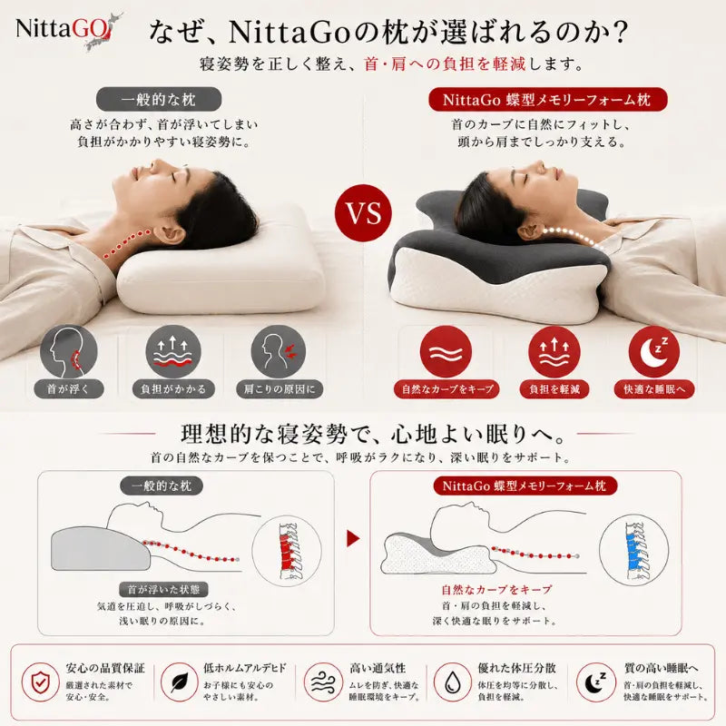NittaGO バタフライピロー