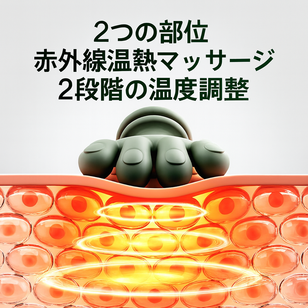 NittaGo™ SIAASOO 肩・首マッサージャー