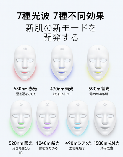 NittaGo™ 美顔LEDマスク — 自宅で簡単にエステ体験