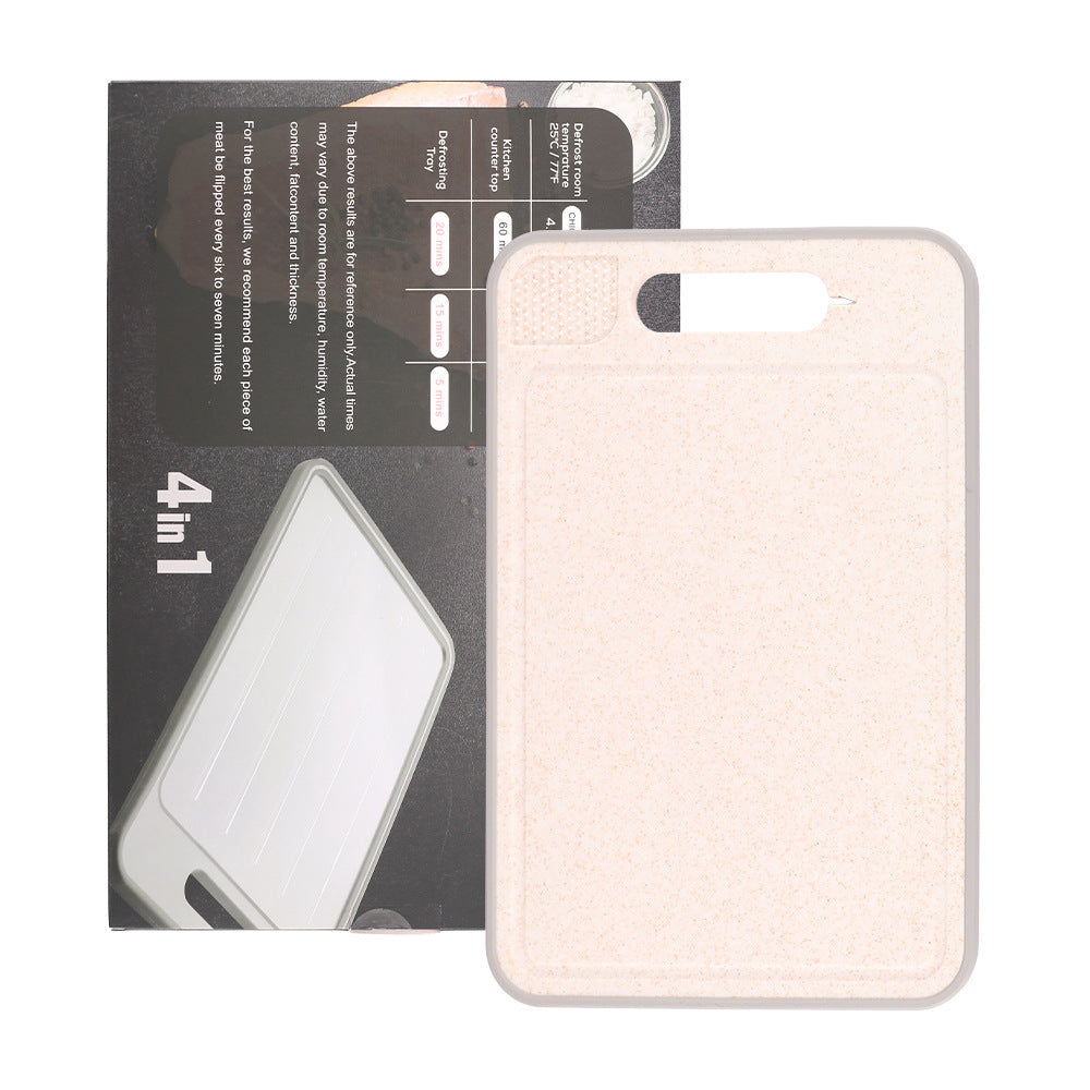 4in1まな板｜切る・研ぐ・おろす・解凍