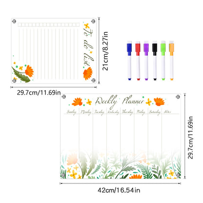 NittaGo™ 高級アクリルマグネットプランナー