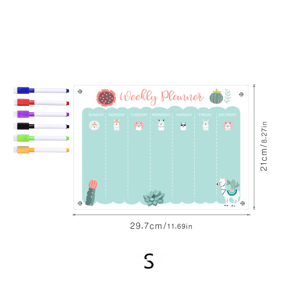NittaGo™ 高級アクリルマグネットプランナー