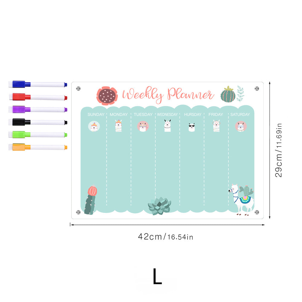 NittaGo™ 高級アクリルマグネットプランナー