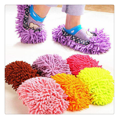 NittaGo™ 履くだけ簡単！モップスリッパ – 家中ピカピカのシューズカバー