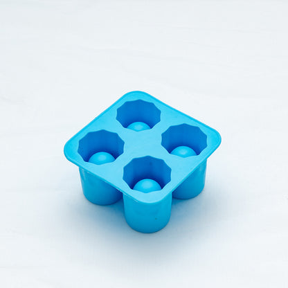 NittaGo™ ロハス製 4連アイストレー – ドリンク用おしゃれ氷キューブ