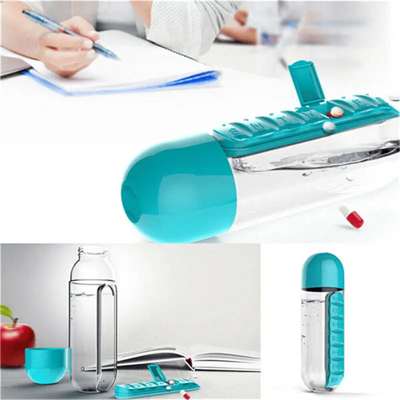 ピルケース一体型ボトル