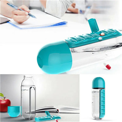 ピルケース一体型ボトル