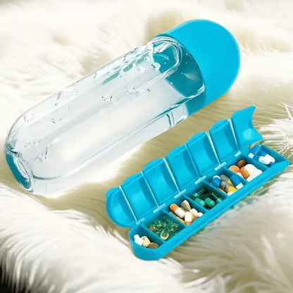 ピルケース一体型ボトル
