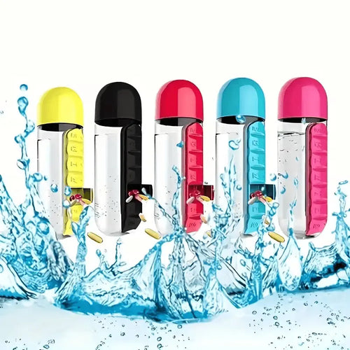 ピルケース一体型ボトル